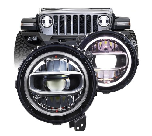 Cavauu fari led tondi 9 - fari,