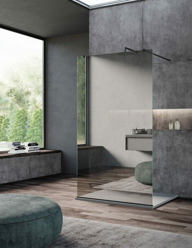Parete box doccia specchio - box, a