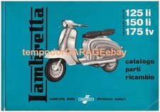 LAMBRETTA 125-150 li  175 tv-