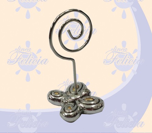 Segnaposto farfalla argento - segnaposto,