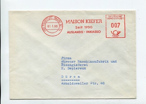 Bund lettera timbro esenzione