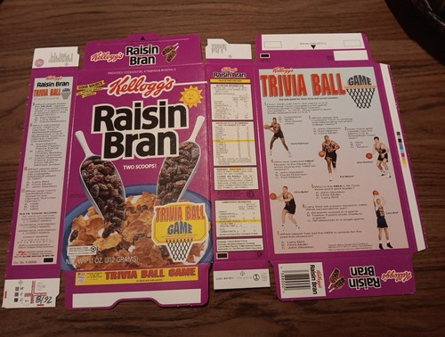 1992 unused kellog raisin - 1992,