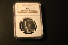 1966 50C SMS DDO Kennedy Half