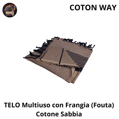 Telo multiuso con frangia - con,