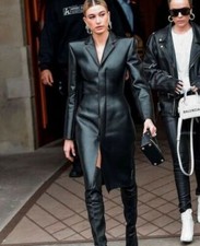 Nuovo Cappotto Trench In Pelle