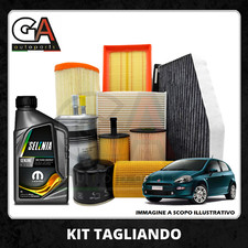 kit tagliando Fiat Punto 1.3 multijet Evo Euro 5 olio Selenia WR 5w30 4 litri
