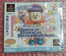 PLAYSTATION1-DANCE DANCE REVOLUTION-NUOVO SIGILLATO-JAPAN-NTSC-J PS1-PS ONE