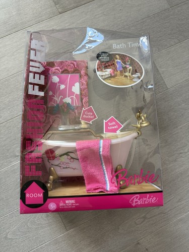 Bath time barbie doll - time,