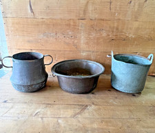 Lotto Antico Paiolo Pentola in