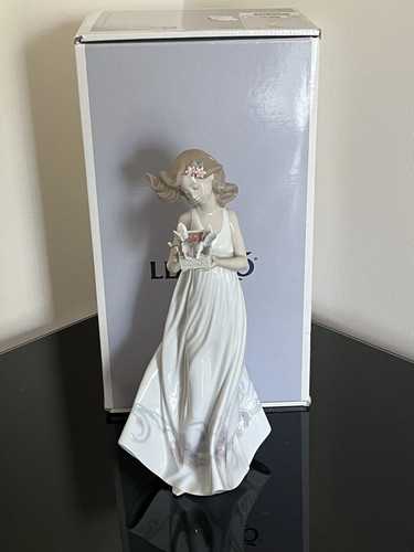 Statuina porcellana vintage
