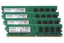 8 GB Crucial 4 x 2 GB DDR2