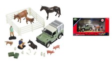Britains LAND ROVER FARM SET 1:32