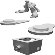 Camera Mount for Polaroid C3 HD Action Camera - MakerBot Design