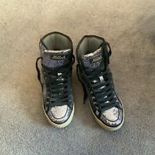 Stivali Killah grigi glitter