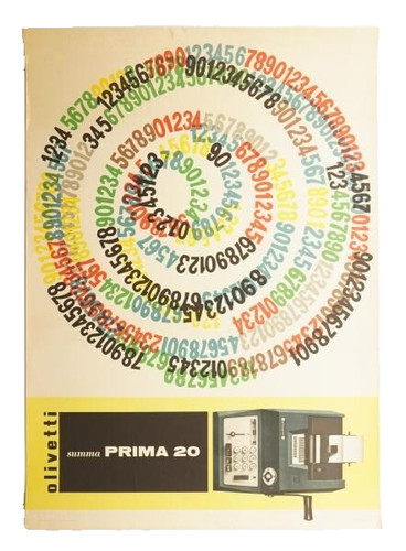 Poster olivetti summa prima - prima, 20