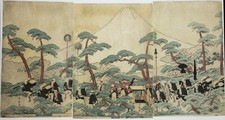 UTAMARO Kitagawa "Procession