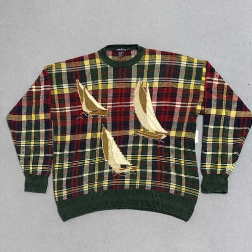 Maglione girocollo quadri - maglione,