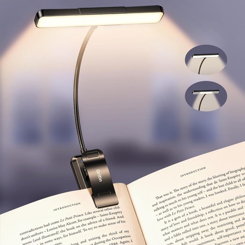 Lampada led lettura clip - lampada,