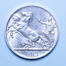 VITTORIO EMANUELE III 10 LIRE