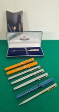 Lot of 8 Pens (6 Fountain Pens