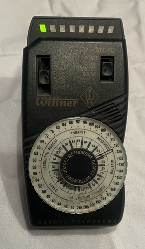 Wittner metronomo quarzo nero - quarzo,