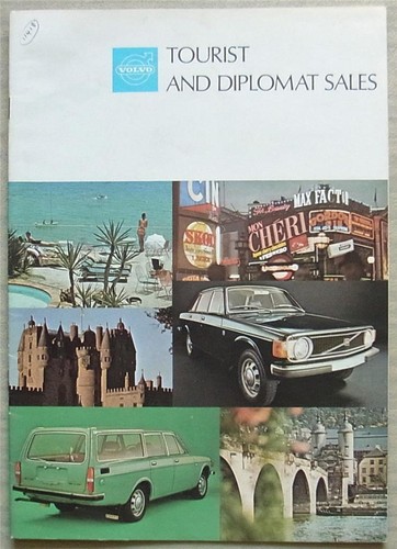 Volvo tourist diplomat - &, sales