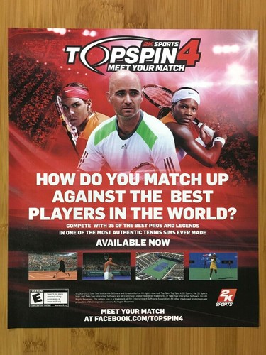 Top spin xbox 360 ps3 - 360,