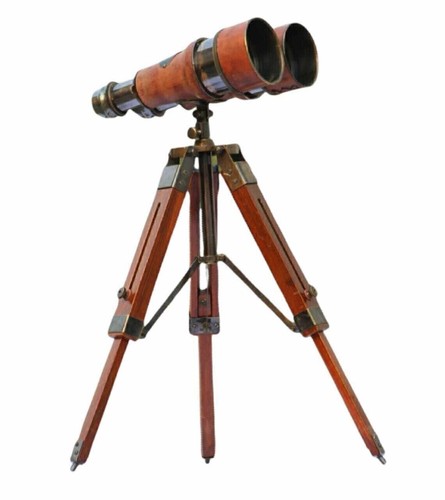 Antico binocolo ottone per - binocolo, in