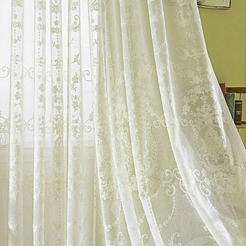 Tenda pizzo tulle - , ricamo