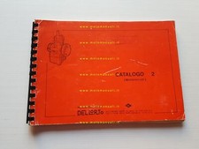 DELL'ORTO Catalogo 2 1977 catalogo ricambi tutti Carburatori moto originale