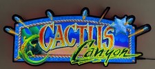 Insegna pinball logo cactus - insegna,