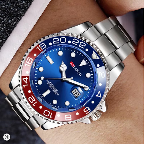 Orologio polso aio nero - da,