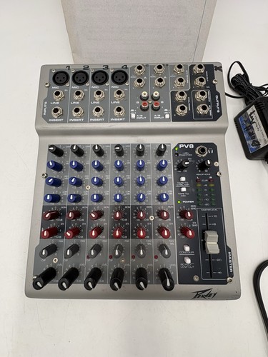 Peavey pv8 mixer - peavey,