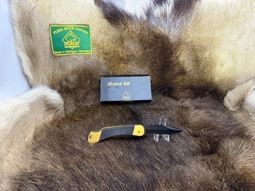 Coltello puma gold 1988 - gold,