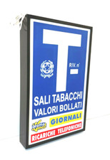 TABACCHI insegna luminosa monofacciale tabaccheria giornali