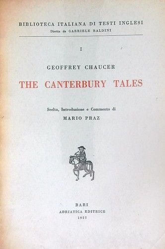 The canterbury tales chaucer - canterbury,