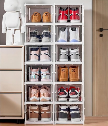 Scatola scarpe trasparente - scarpe,