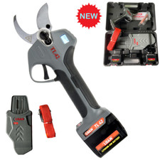 FORBICE DA POTATURA A BATTERIA LISAM TL42 Ø42mm 25,2V + 2 BATTERIE 2,6ah +FODERO