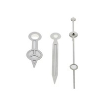 Lancette argento per Rolex