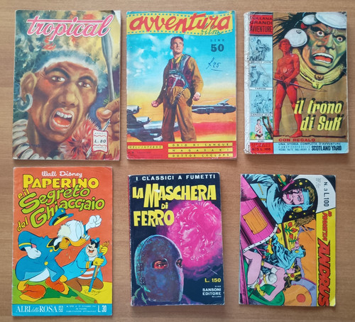 Lotto sei fumetti la - lotto,