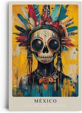 Quadro su tela Messico - Dia