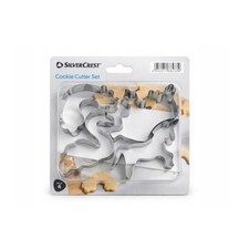 Set 4 Tagliabiscotti Acciaio