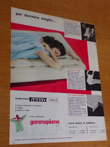 Pirelli materasso gommapiuma - pirelli,