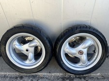 COPPIA CERCHI RUOTE 12X3.5 KYMCO GRAND DINK 125 150 CODICE 546RD F412 DESCRIZ...