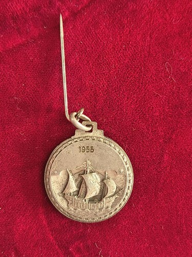 Medaglia san giorgio - san, genova