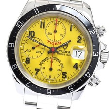 Orologio Uomo Automatico TUDOR Chronotime Tiger 79270R Quadrante Giallo_892215