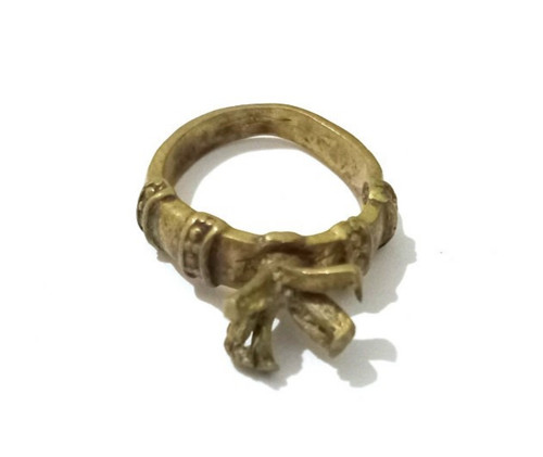 Anello vintage stile rame