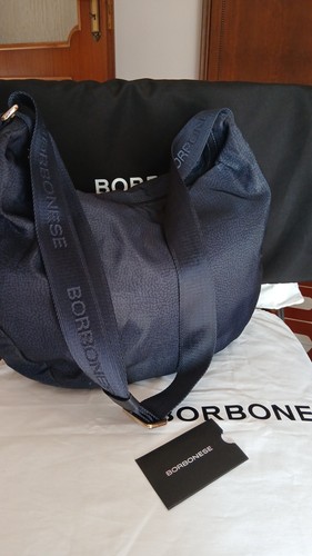 Borbonese luna color blu - borbonese,