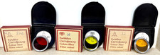 Filtro colore Carl Zeiss IKON Pentacon 3 pezzi in confezione originale DDR 32 mm