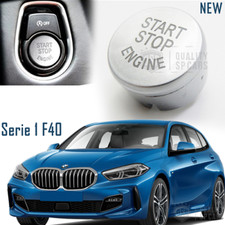 PULSANTE start stop PER Bmw SERIE 1 F40 TASTO ACCENSIONE color GRIGIO tuning